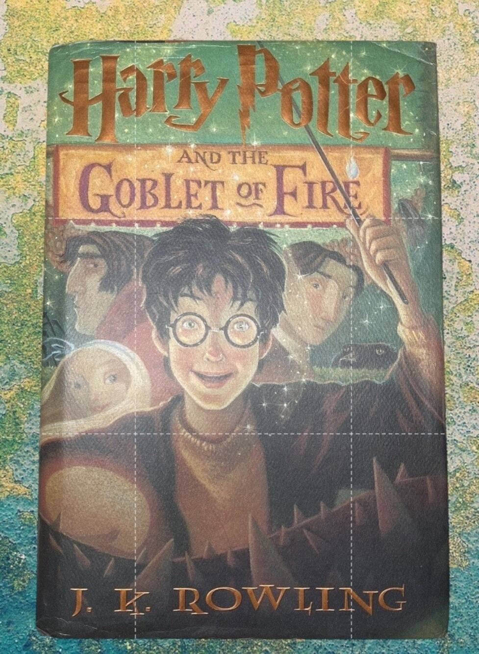 Harry Potter Goblet of Fire 1st Edition 1st Printing HC DJ July 2000 Scholastic